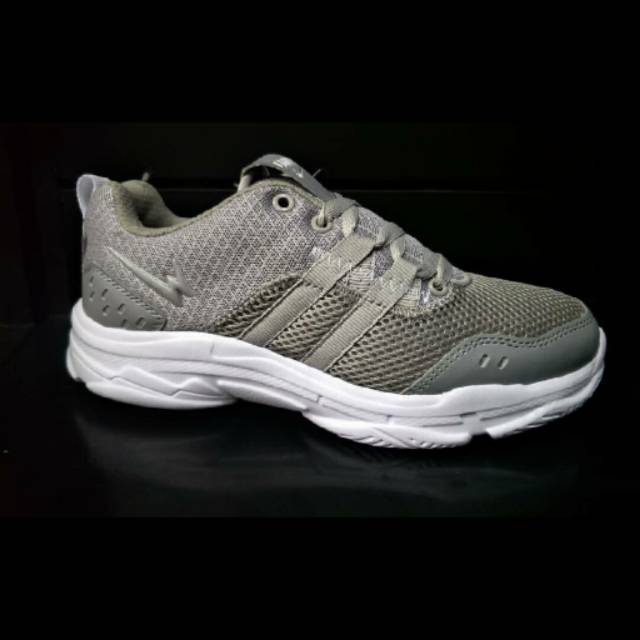 Sepatu joging eagle original wonder silver