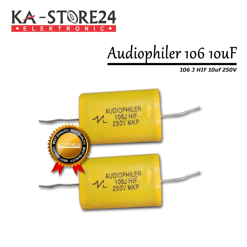 Kapasitor Audiophiler 106 10uf 250V - 106J HIF