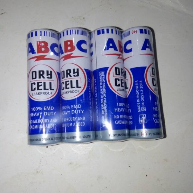 BATERAI ABC BIRU AA