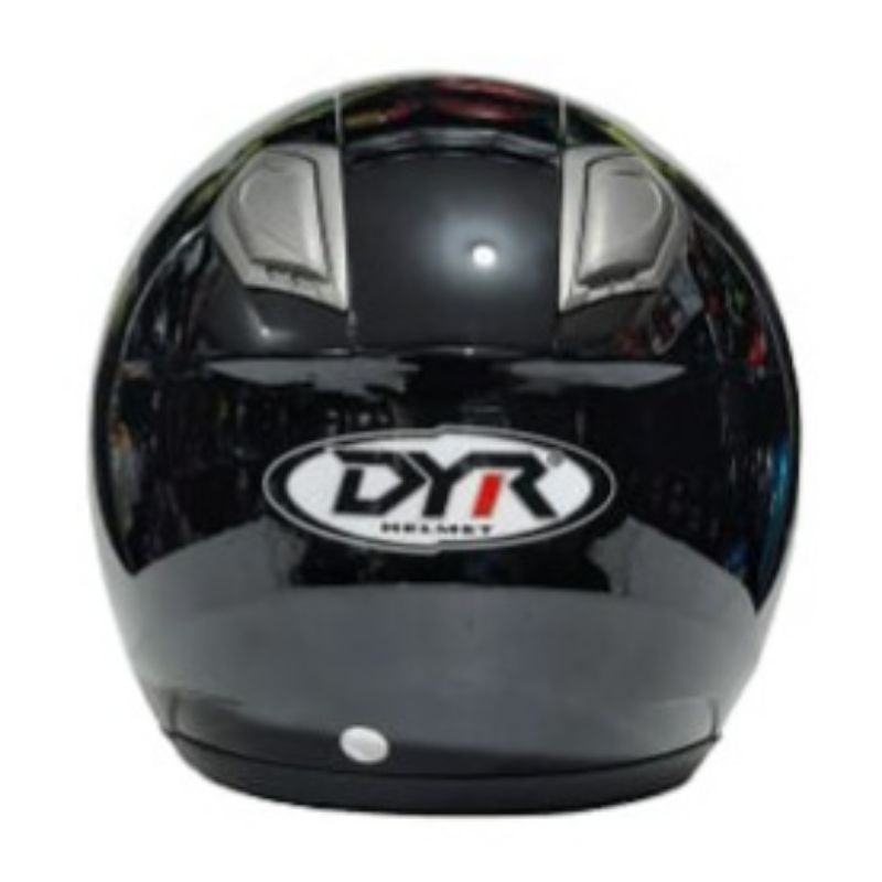 Helm Kyoto Hitam Glossy Paket Ganteng Kaca Flat Venom Merek DYR not KYT