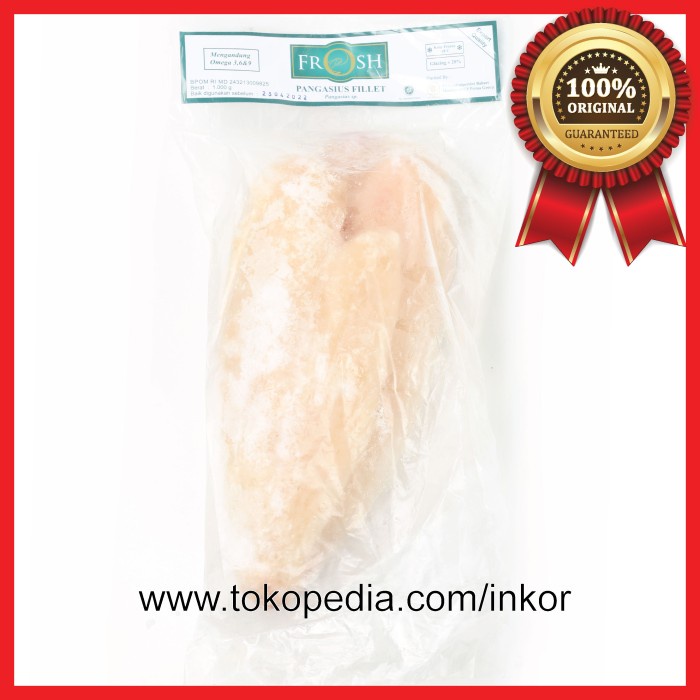 

FROSH PANGASIUS FILLET EXPORT QUALITY OMEGA 3 6 9 20% 1KG