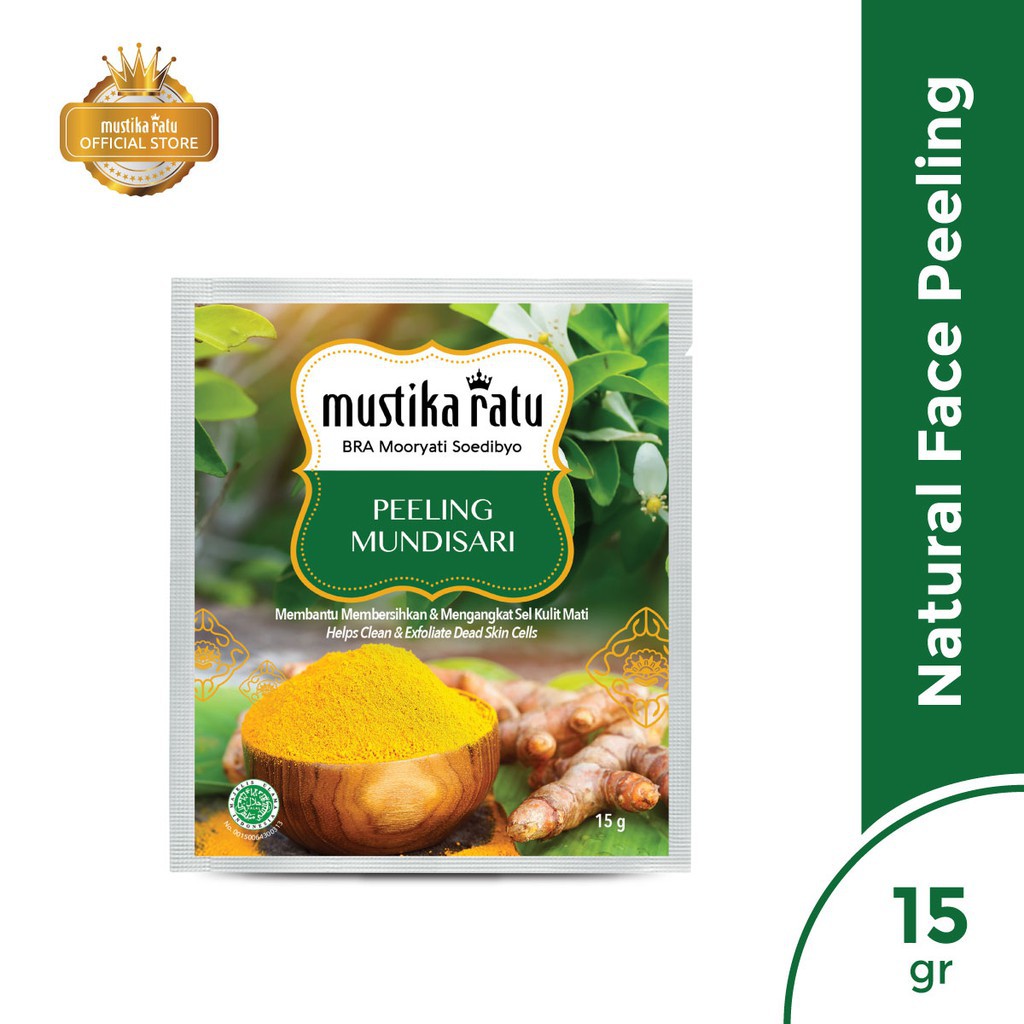 MUSTIKA RATU PEELING MUNDISARI 15 G ( SACHET )