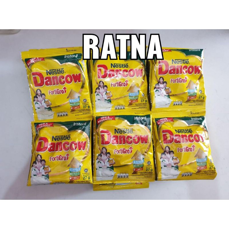 

DANCOW SUSU BUBUK PUTIH FORTIGRO 29gr 1 Renteng Isi 10 Sachet