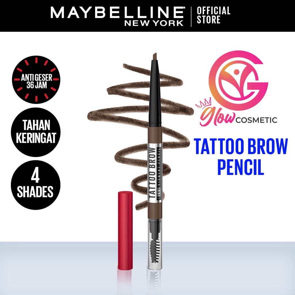 MAYBELLINE TATTOO BROW UP TO 36H PIGMENT PENCIL