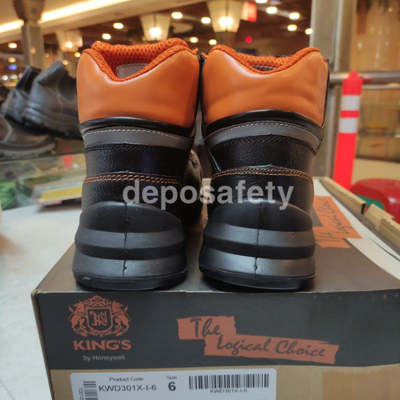 Sepatu Safety KING'S By Honeywell KWD 301X ORIGINAL - Safety Shoes Kings KWD 301X Berkualitas