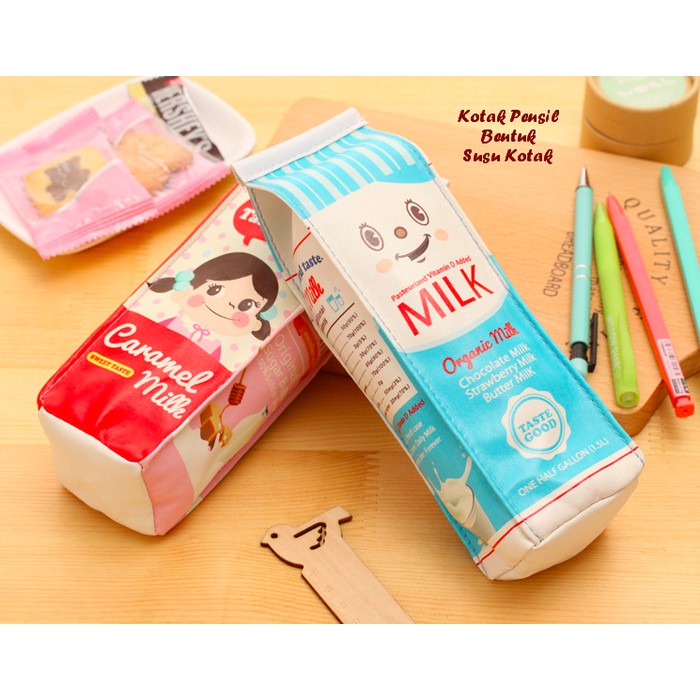 

KOTAK TEMPAT PENSIL (MILK)