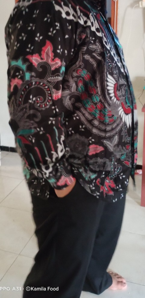 Kemeja Batik Pria Lengan Panjang Jumbo Big Size Besar Big Size Terlaris Terbaru Pakaian Pria Besar