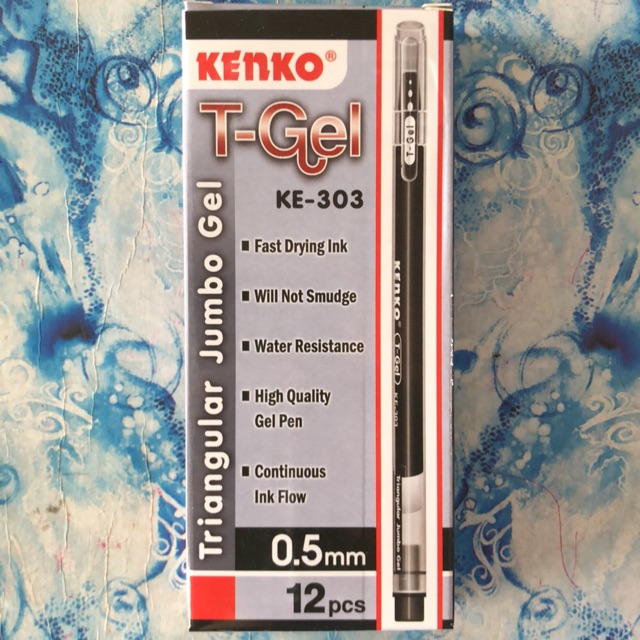 

ATK9 ( 12 pcs ) Pulpen Jel / Gelpen / Pena Gel Kenko Tgel T-Gel Ke - 303