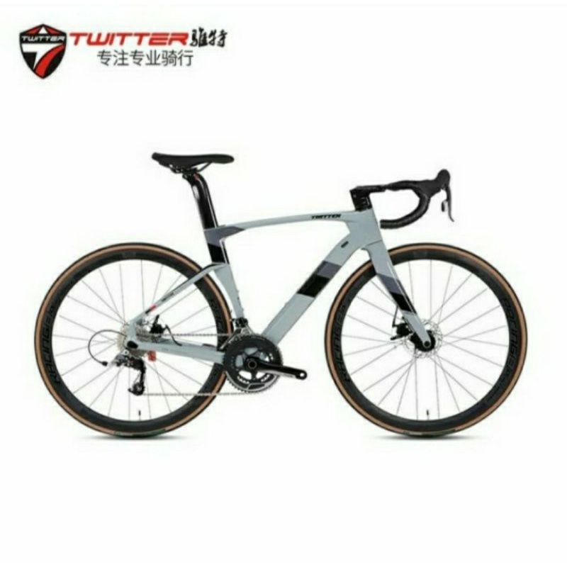 TWITTER CYCLONE PRO CARBON 22 SPEED FULLY HIDDEN INNER CABLES
