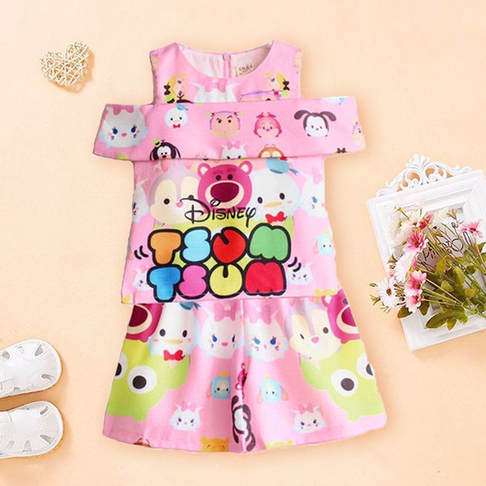 Setelan Baju Anak Import Little Pony Kaos Kuda Poni Celana Pendek Hotpants Softjeans Minnie Mouse