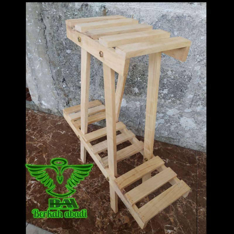 rak bunga susun, rak bunga kayu, rak bunga minimalis rak bunga kayu murah