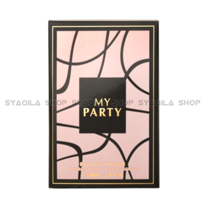 Parfum Ori Pria Wanita My Party by Lattafa Minyak Wangi Impor 100ml