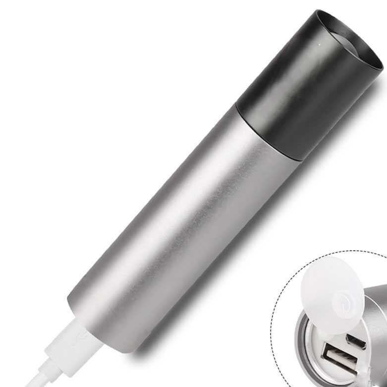 Bayar Ditempat CEHOLYD Senter LED Mini Cree XM-L T6 with Powerbank 1200mAh - CH1463