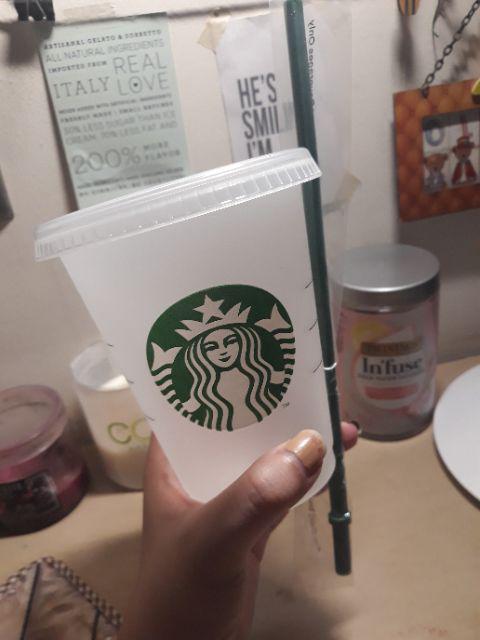 Starbucks Tumbler Reusable Cold Cup With Syren Logo For Cold Drink