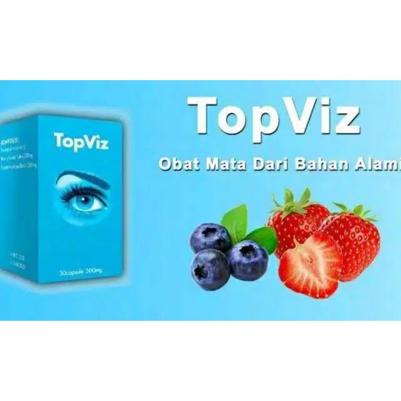 TOPVIZ OBAT MATA 100% AMPUH