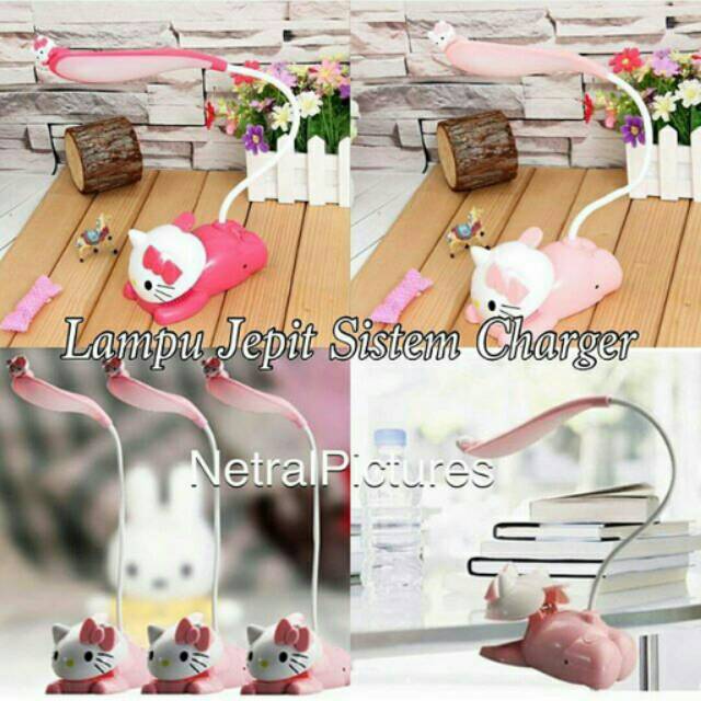 Lampu Jepit Charger