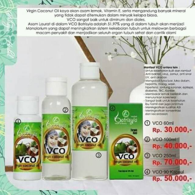Vco 250ml batrisyia herbal