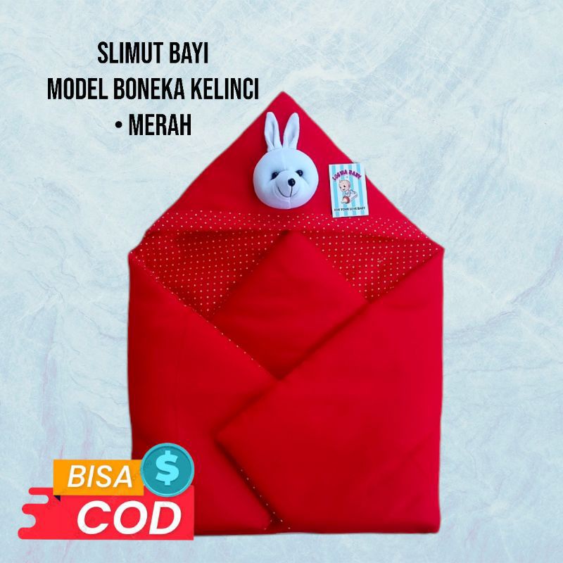 bed selimut bayi boneka kelinci