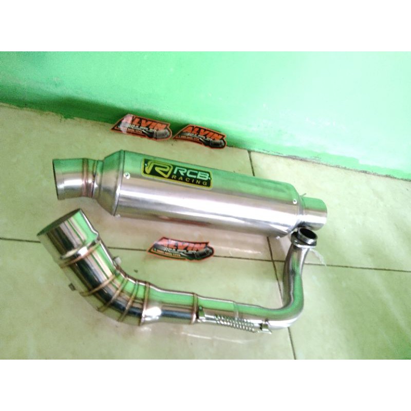 KNALPOT RCB LEHER ATAS PNP SCOOPY VARIO BEAT