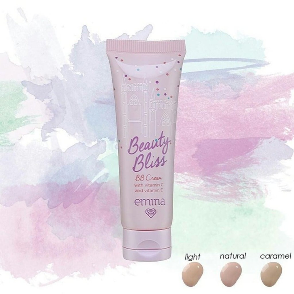 ❤ BELIA ❤ EMINA Beauty Bliss BB Cream 20mL | Light Natural Caramel bbcream