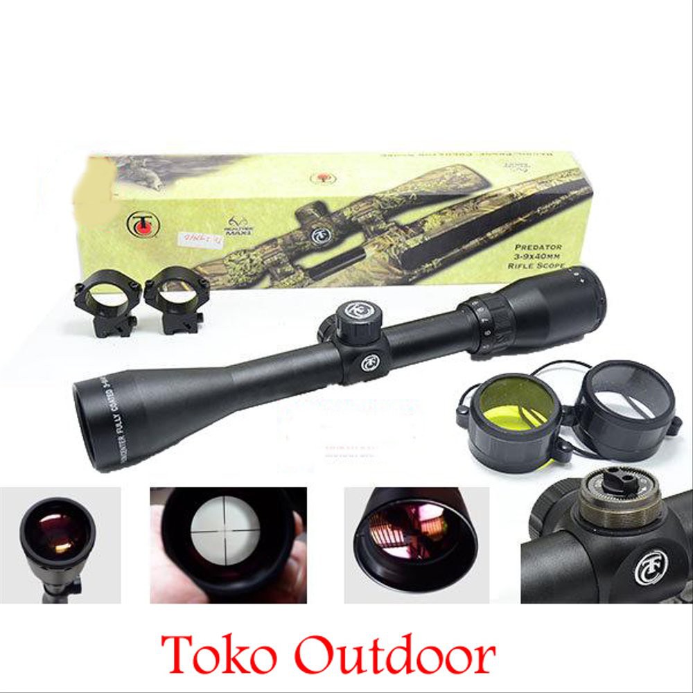 TELESCOPE THOMPSON PREDATOR 3 9 X 40 E TELESKOP TEROPONG SCOPE