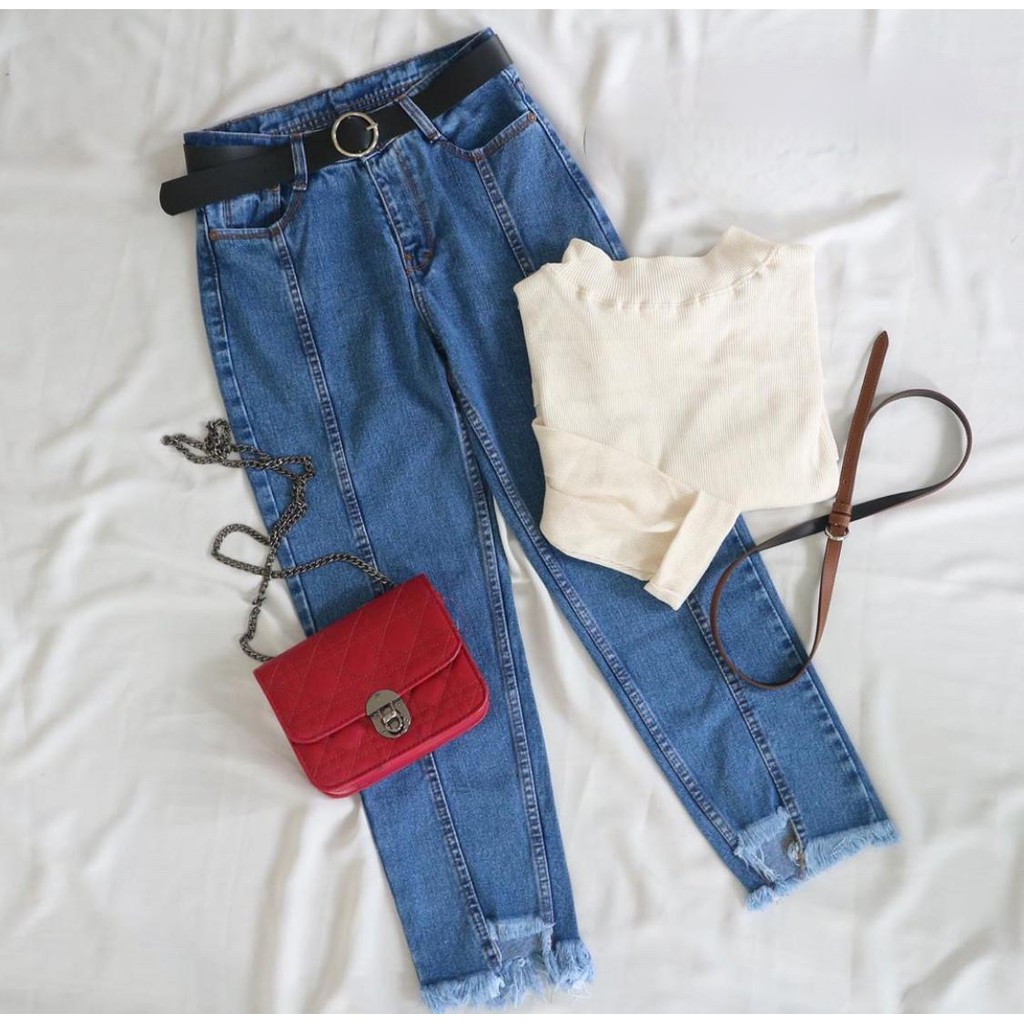 Celana Jeans Original Boyfriend Belel Cindy Celana Jeans Original Boyfriend Belel Cindy