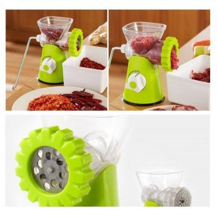 Meat Grinder Penggiling Daging Manual - Gilingan Bakso Halus Lembut Pisau Mincer