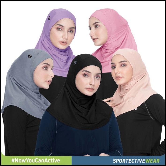 Hijab Olahraga Muslimah Sporte Dry Fit Sh04