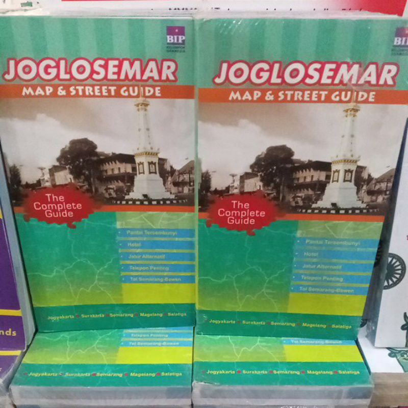 

joglosremar map and street guide, the template guide, original