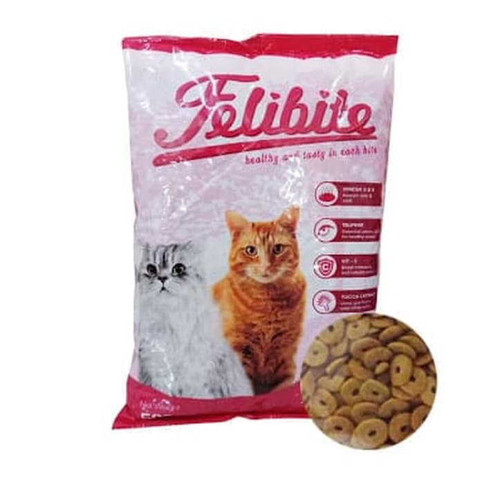 Jual Felibite Repack 1kg Makanan Kucing Felibite 1 kg | Shopee Indonesia