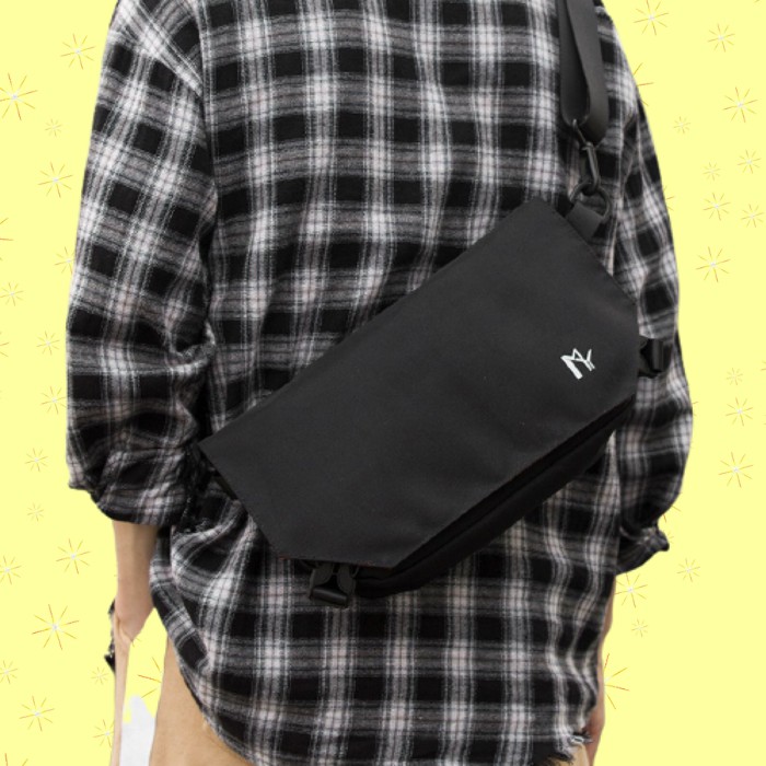 BS77 Tas Selempang Pria Tas Pria Slingbag Oxford Cloth