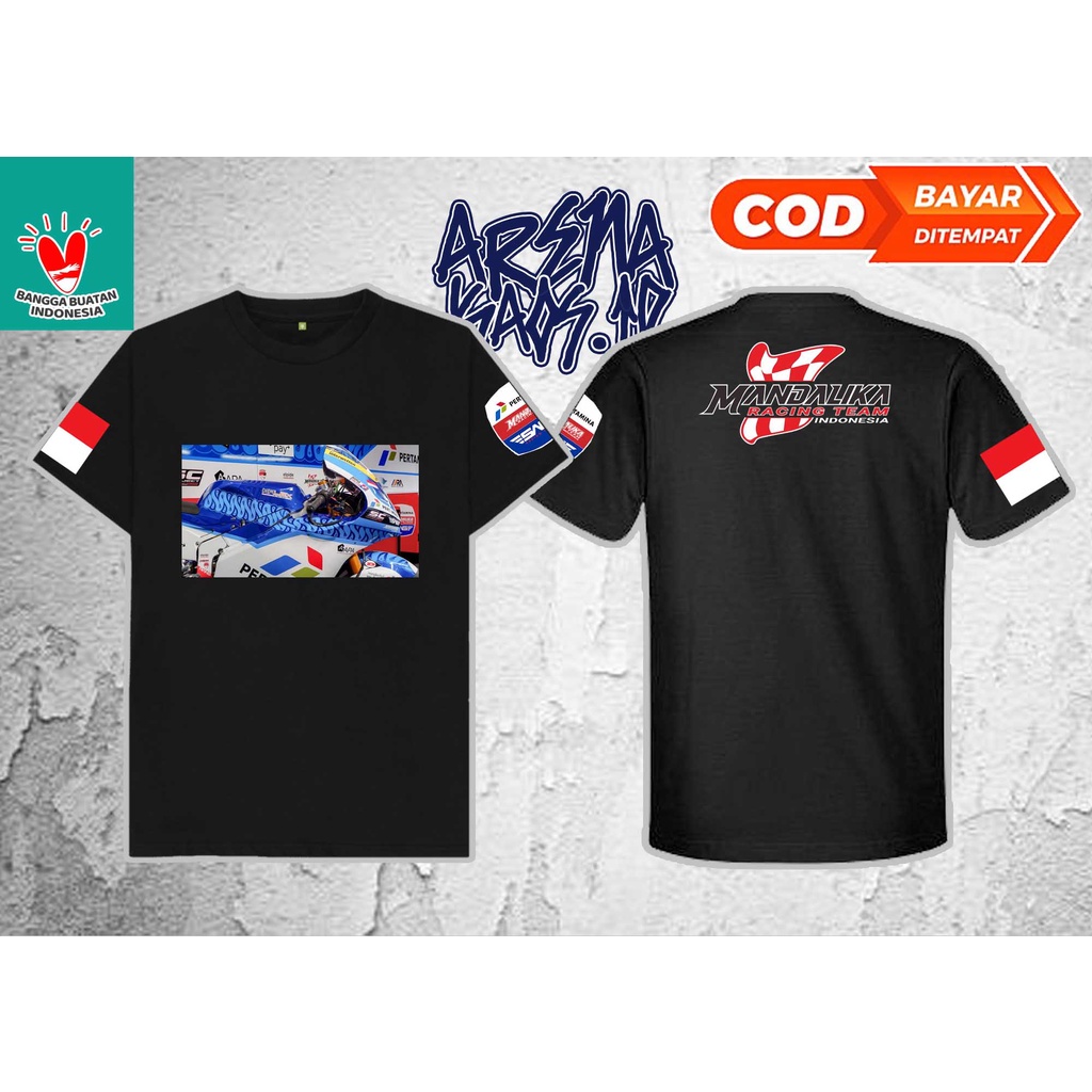 BAJU KAOS MOTO GP MANDALIKA RACING TEAM PERTAMINA