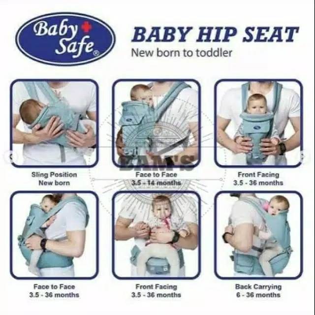 GENDONGAN HIPSEAT BABY SAFE BC005 / GENDONGAN BAYI