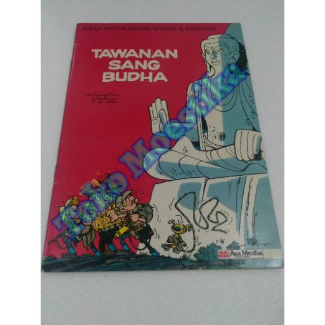 komik spirou - tawanan sang budha