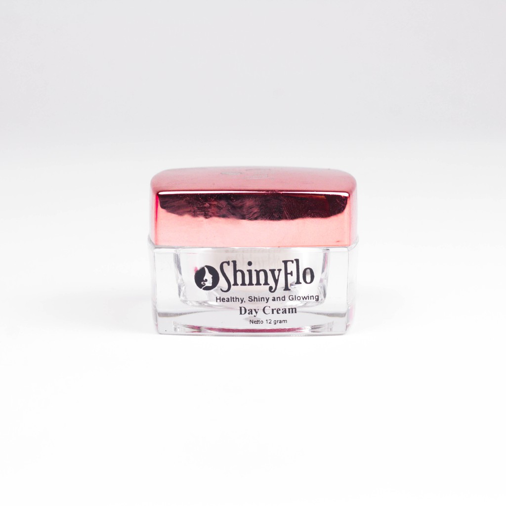 Krim Siang Wajah Shiny Flo Day Cream Botol Pot Original Krim Siang Wajah Shiny Flo Day Cream Botol Pot Original