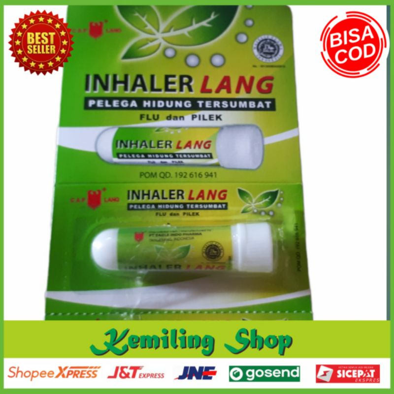 INHALER LANG INHALER CAPLANG Melegakan Hidung Tersumbat Karena Flu