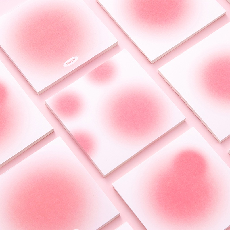 50 Lembar Sticky Notes Warna Gradasi Pink Untuk Pelajar