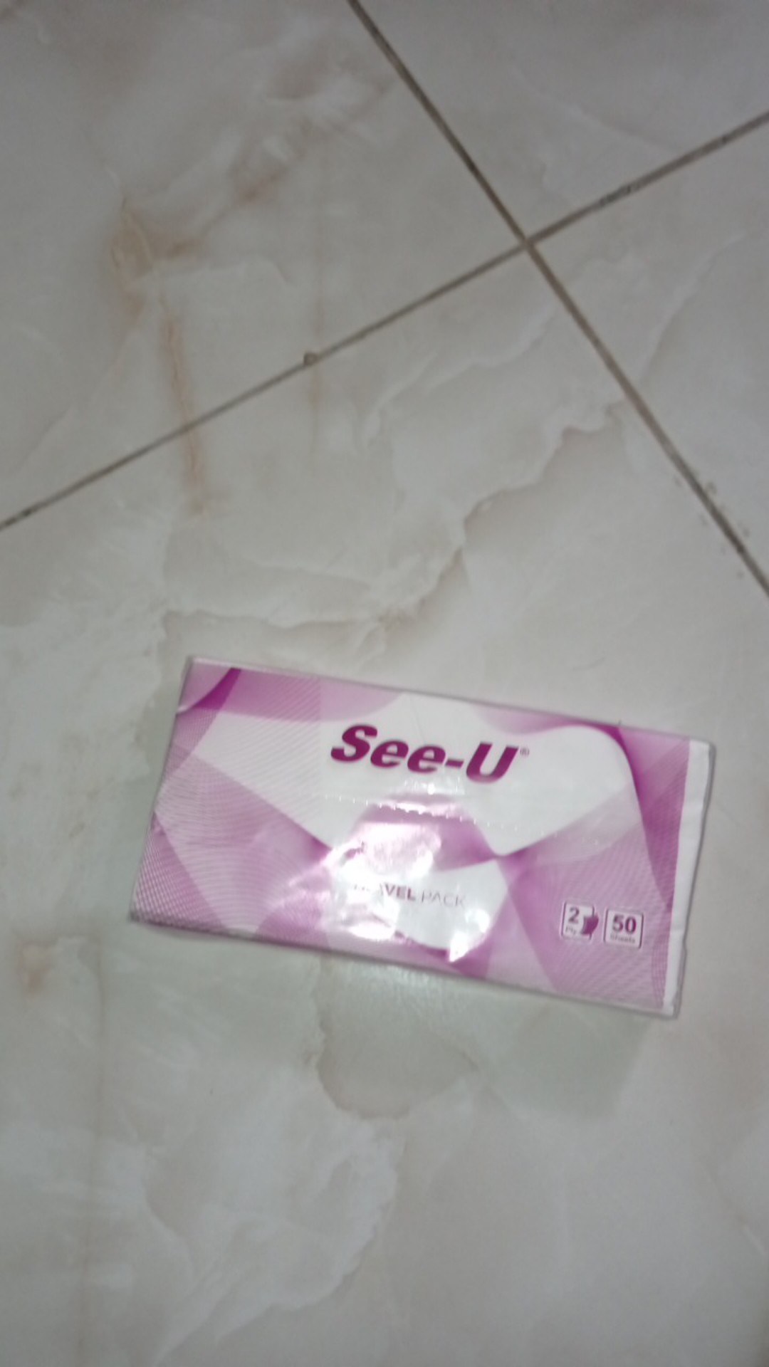 See-u Travel Pack Tissue 50 Sheets