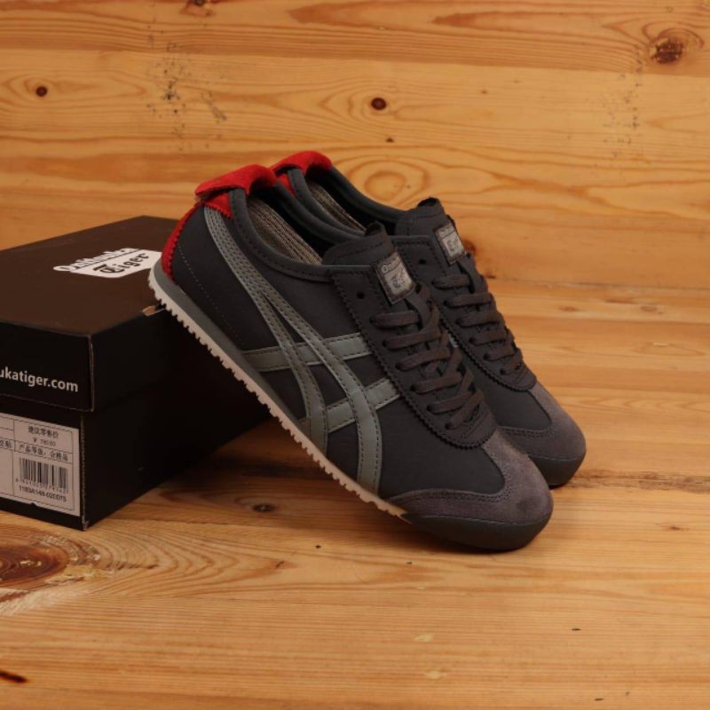 PERFECT KICK/LIKE ORI* ONITSUKA TIGER MEXICO 66 DARK GREY STONE