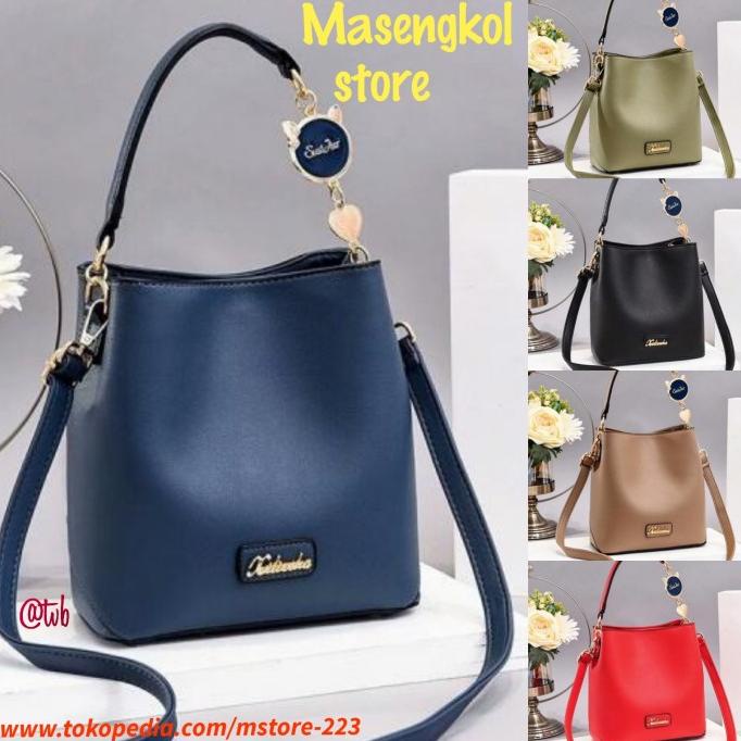 Tas Selempang Elegan Wanita Cantik Import Batam Branded Kerja T1212