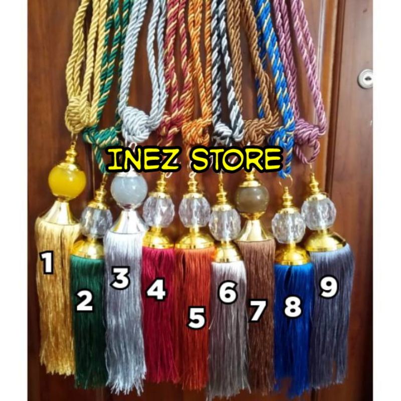 Tali gorden besar / pengikat gorden
