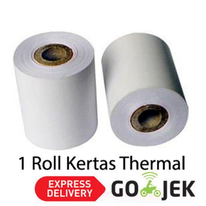 KERTAS STRUK KASIR/PPOB PAPER ROLL 58x40 MM THERMAL RECEIPT MINI PRINT