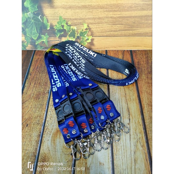 

Lanyard YAMAHA | SUZUKI | BSI | BUMA | Free Design Suka" | Bisa Costume