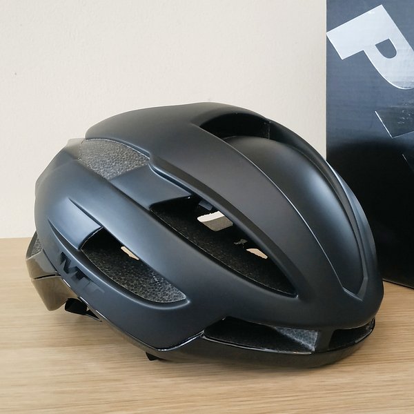 Helm Sepeda PMT Helmet tipe Aero K02 Black