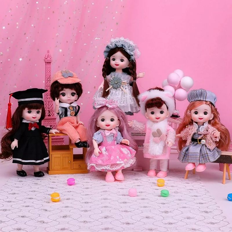 Original Pakaian Dress Baju Boneka BJD Premium Import