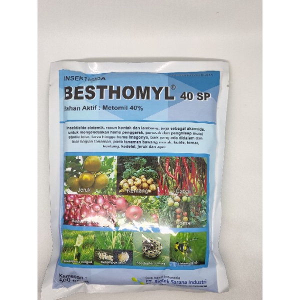INSEKTISIDA BESTHOMYL 500 GRAM METOMIL 40%