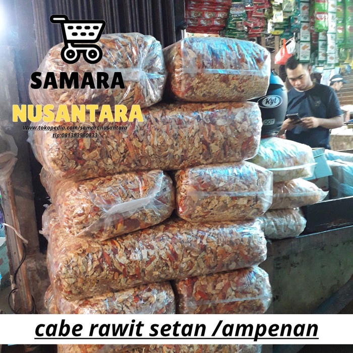 

Marhies - Cabe Rawit Setan Kering /Ampenan Kemasan 10 Kg