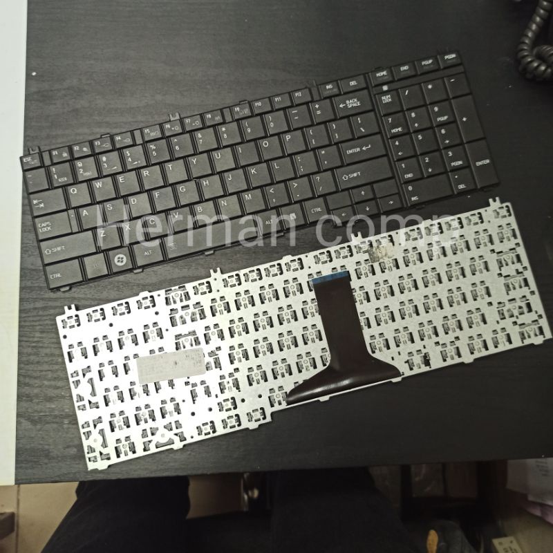 Keyboard Toshiba B350 Series Hitam