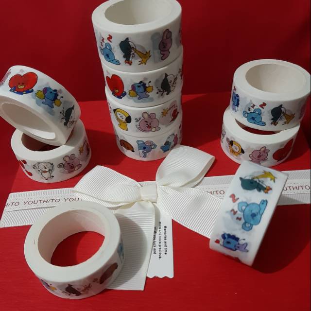 

BTS BT21 Washitape Unofficial