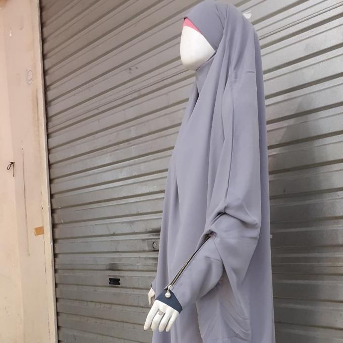 French khimar/khimar jumbo/ kerudung cadar/hijab cadar